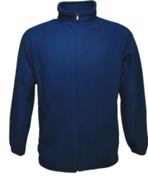 Kids Full Zip Polar Fleece Jacket - Navy