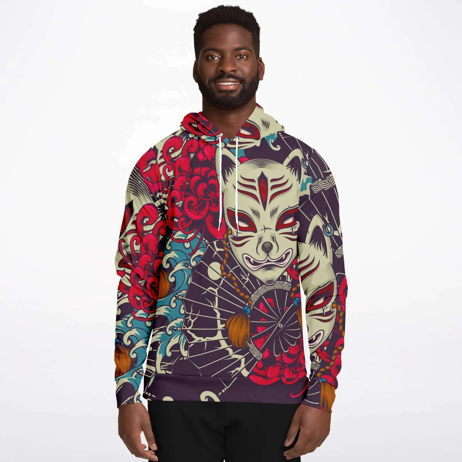 Kitsune Art Premium Hoodie