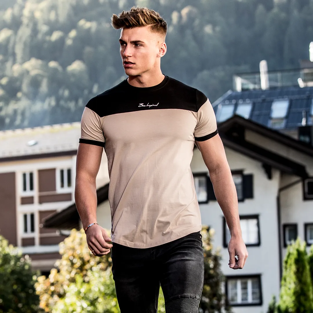 Klass Tee - Sand/Black