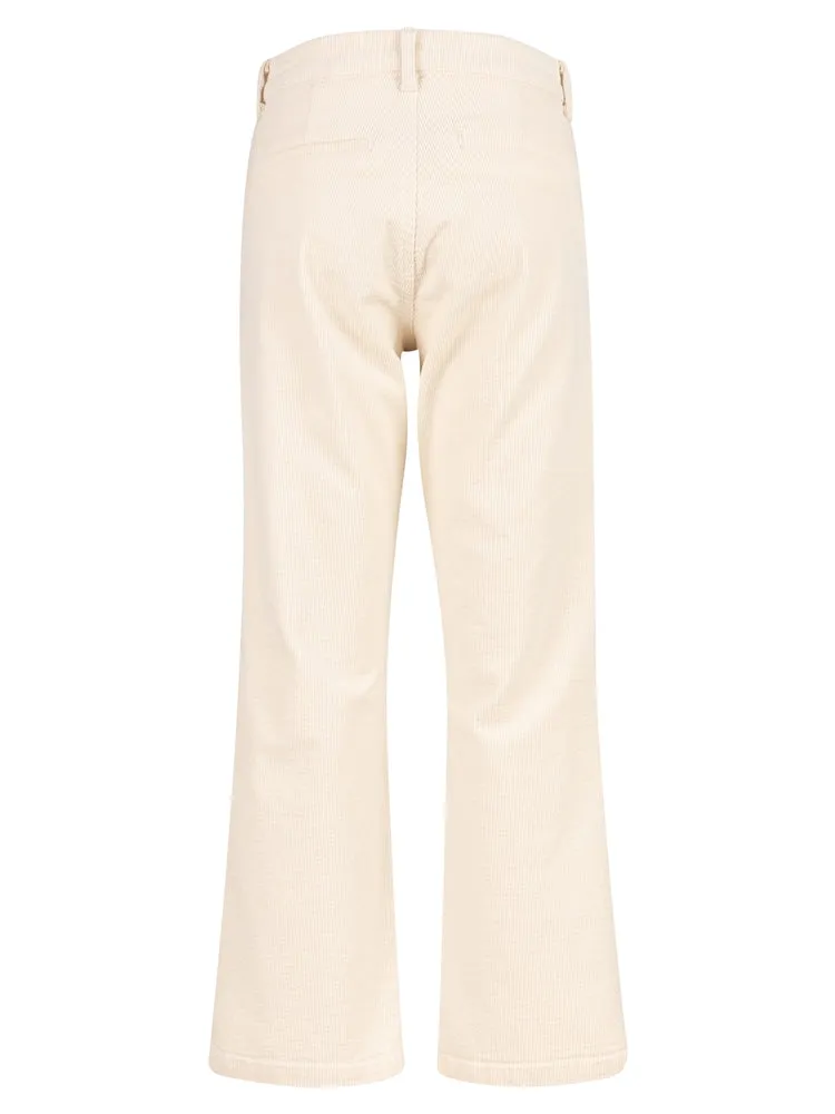 KUT: KELSEY CORDUROY FLARE - Ivory