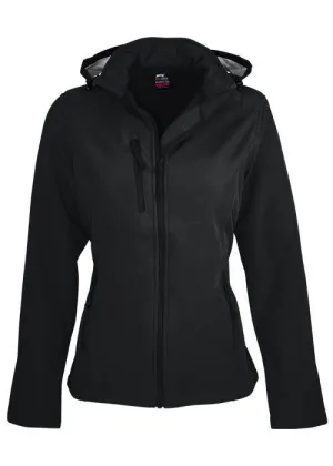 Ladies Olympus Softshell Jacket - Black