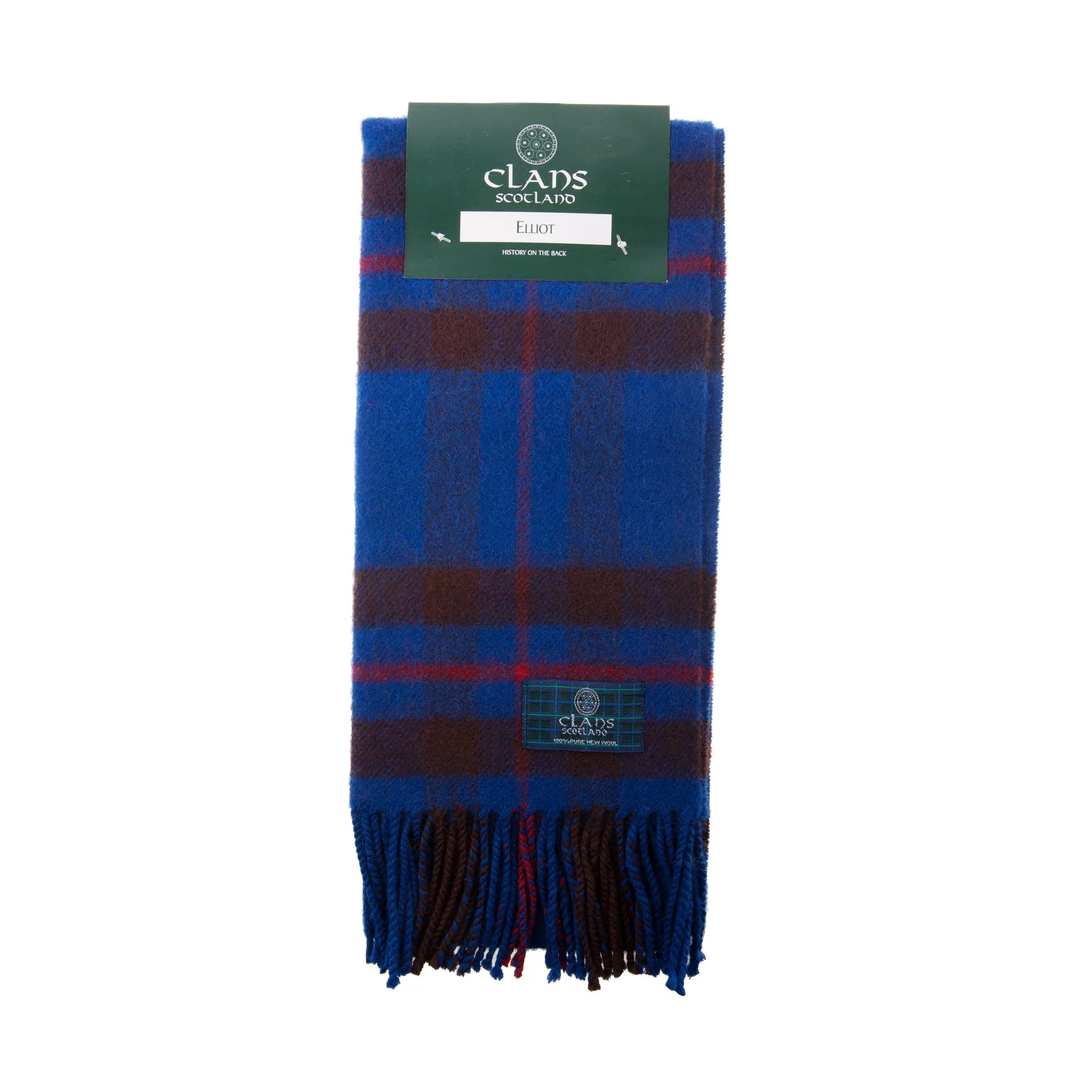 Lambswool Scottish Tartan Clan Scarf  Elliot