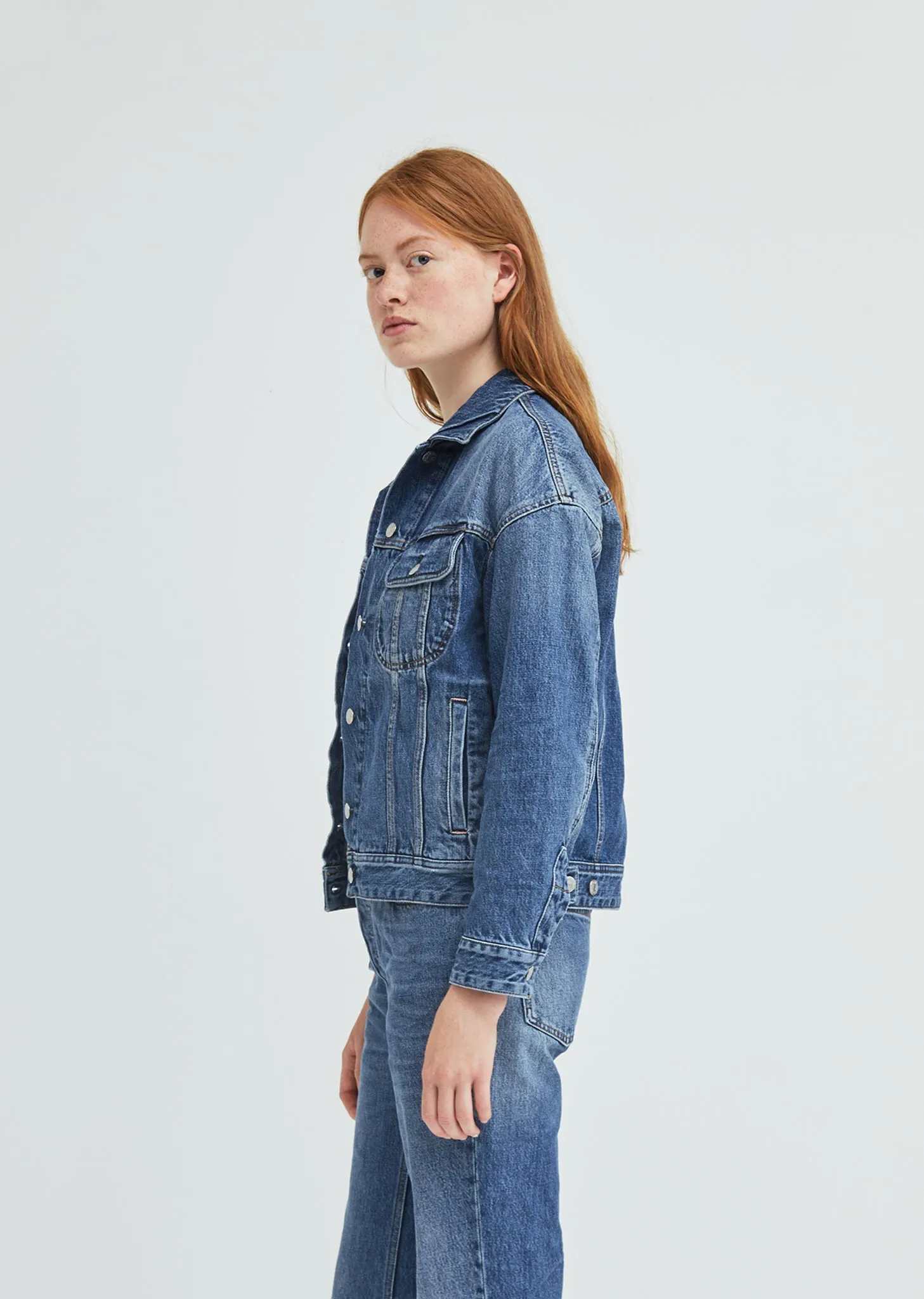 Lamp Mid Blue Denim Jacket