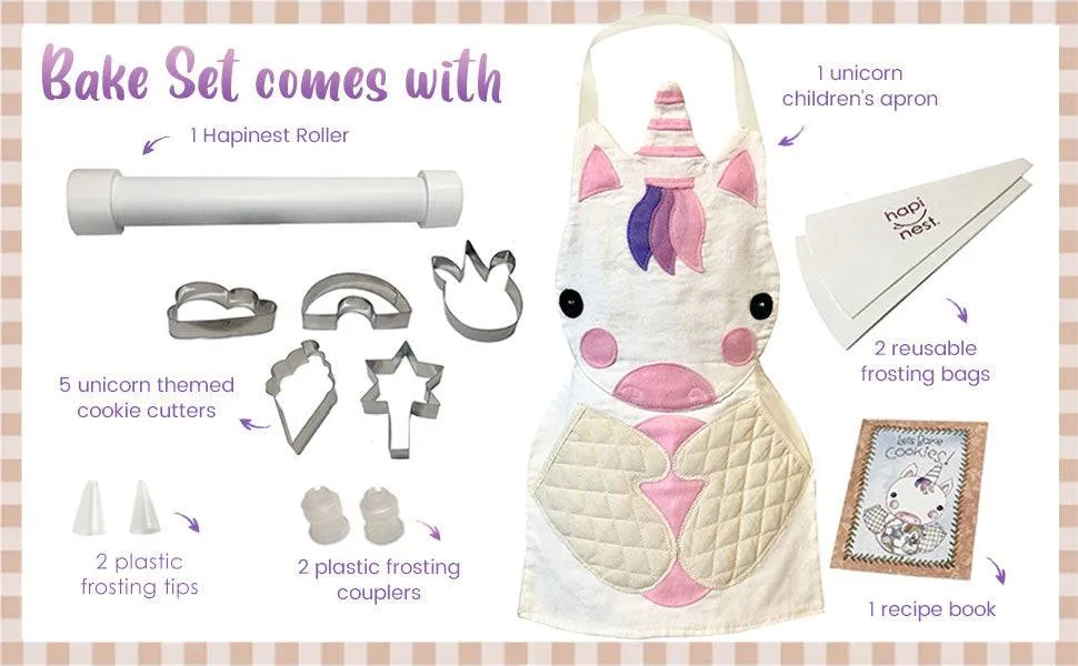 Make and Bake Cookies Unicorn Baking Set