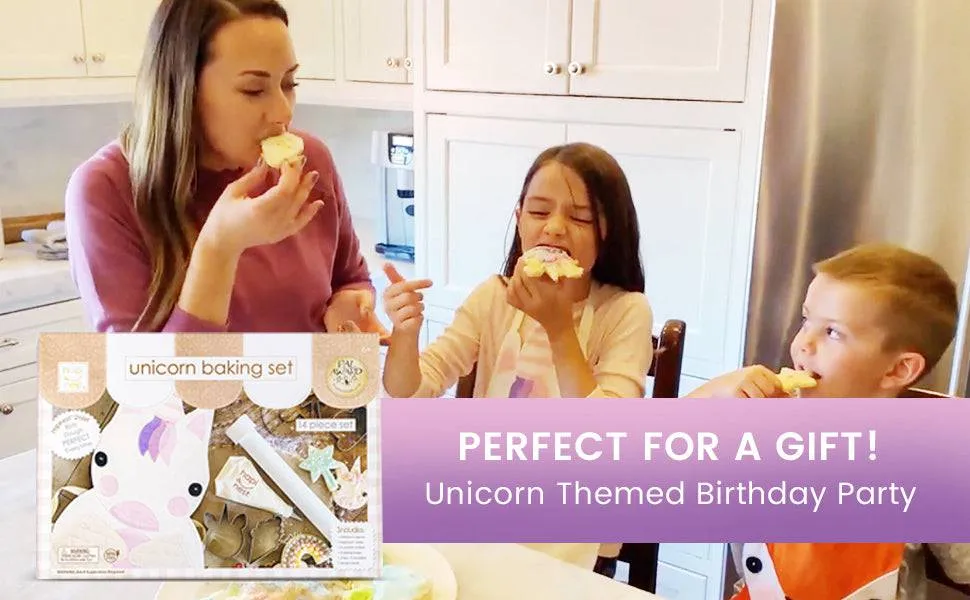 Make and Bake Cookies Unicorn Baking Set