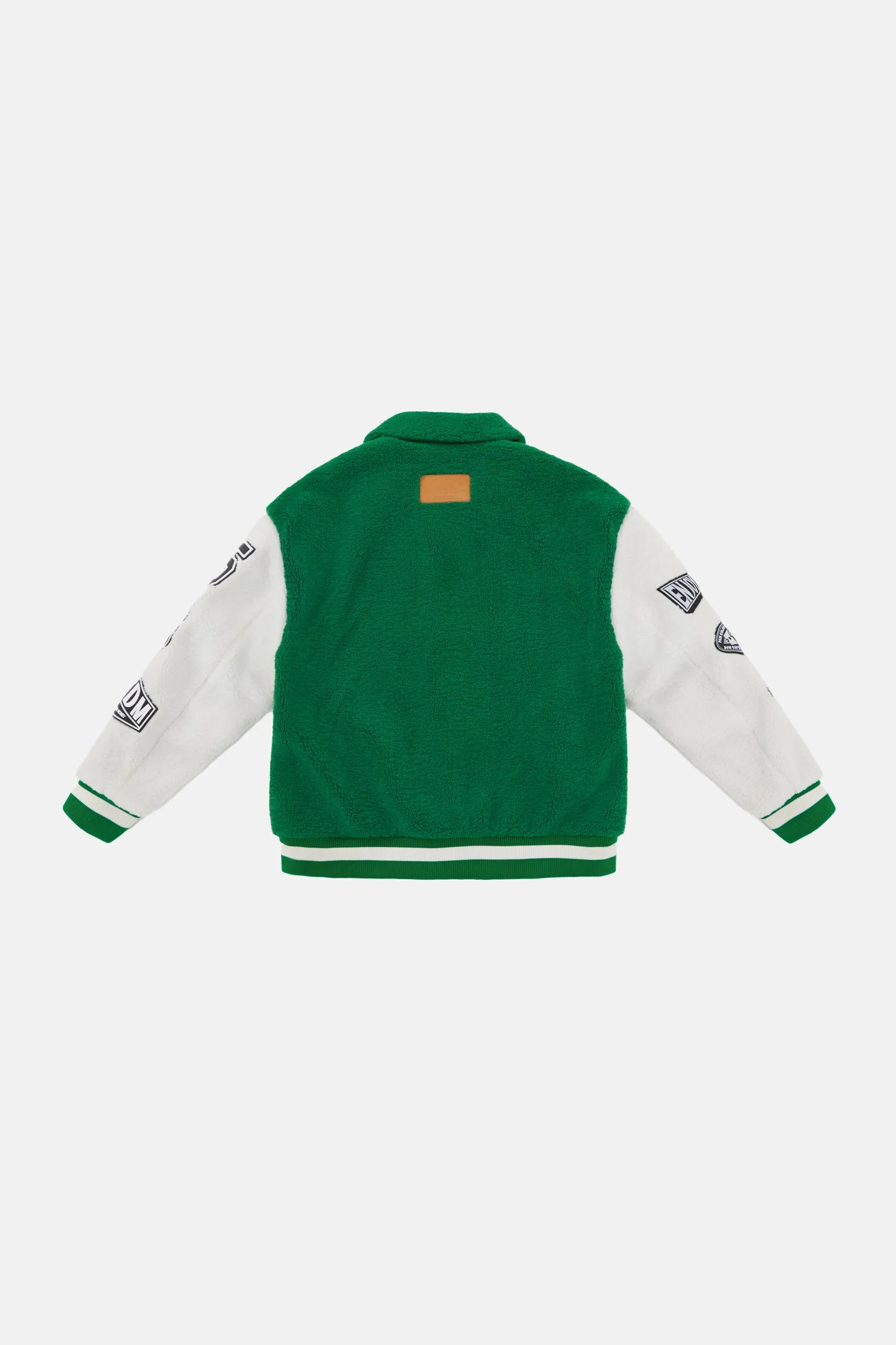 MEDM SHERPA BASEBALL JACKET