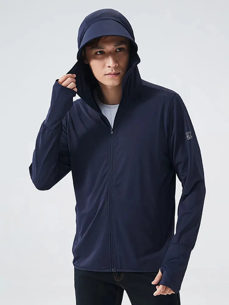 Men Ultra-Light Hooded Outwear Windbreaker Casual Jacket*