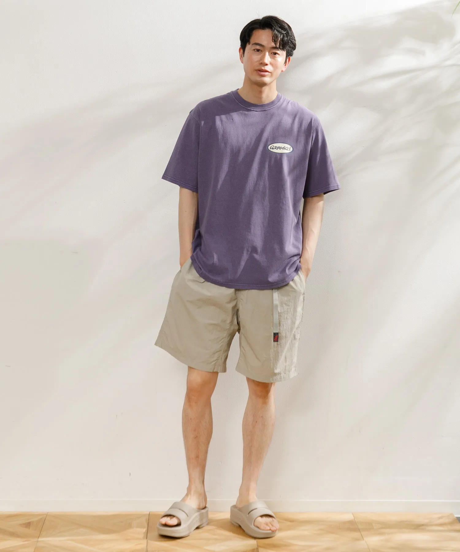 【MEN , WOMEN】GRAMICCI NYLON LOOSE SHORT