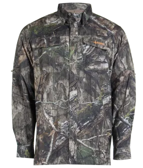 Men's Outfitter Junction Long Sleeve Camo Shirt - Mossy Oak