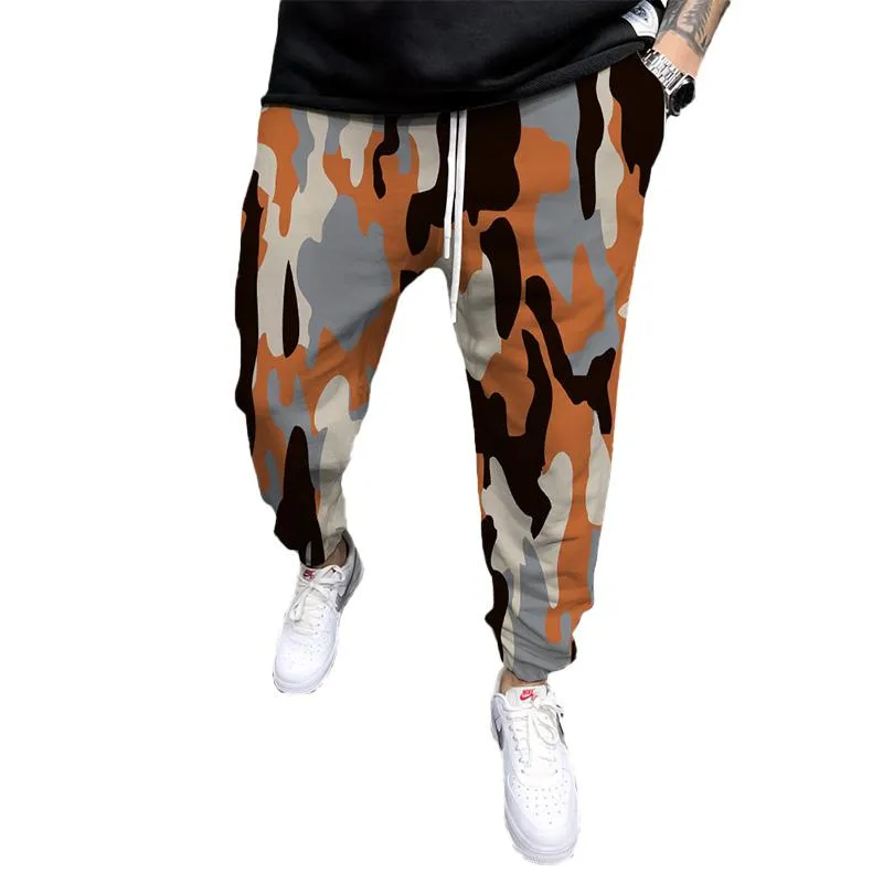 Men's Printed Elasticated Sweatpants 29937096YM