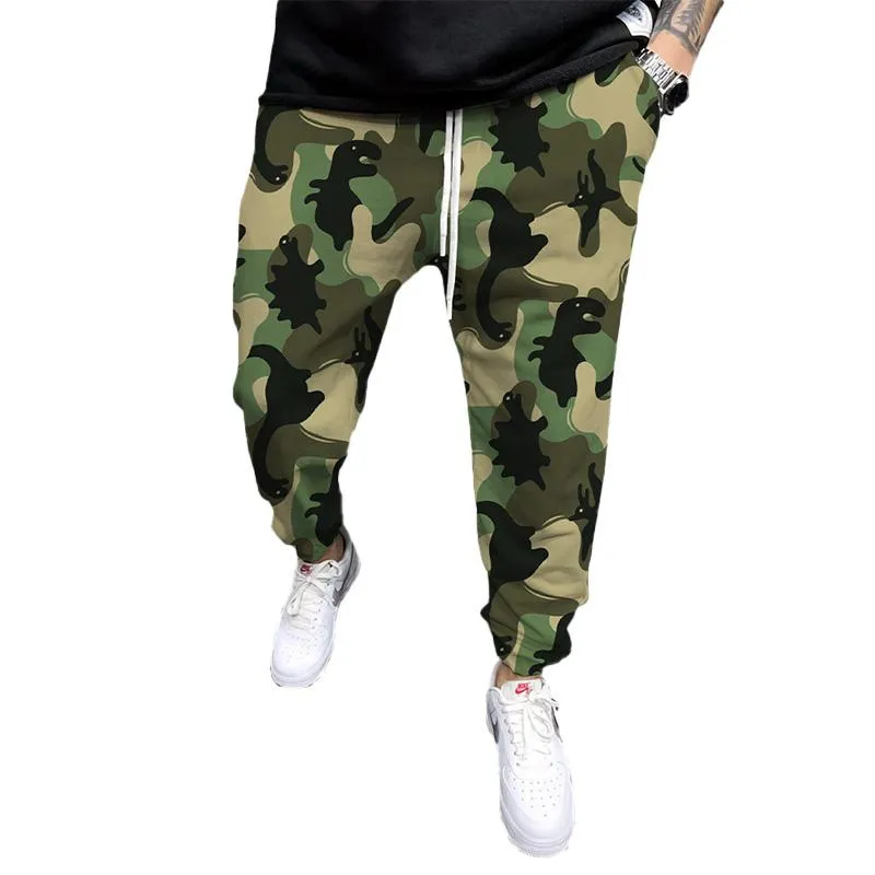 Men's Printed Elasticated Sweatpants 29937096YM