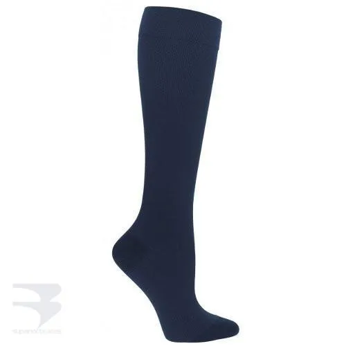 Men's Ribbed Dress Support Socks (15-20mm Hg Compression)