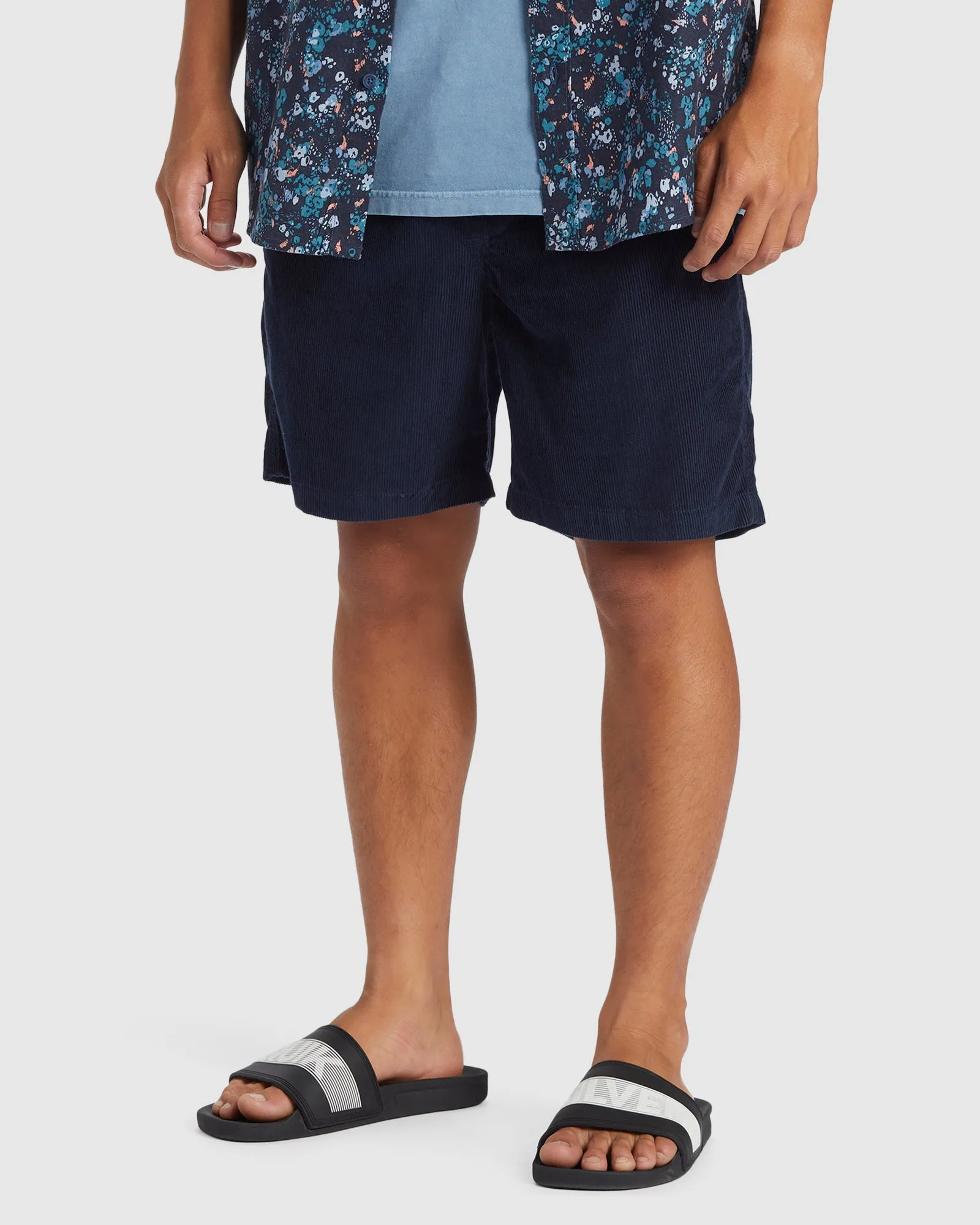 Mens Taxer Cord Corduroy Walk Shorts