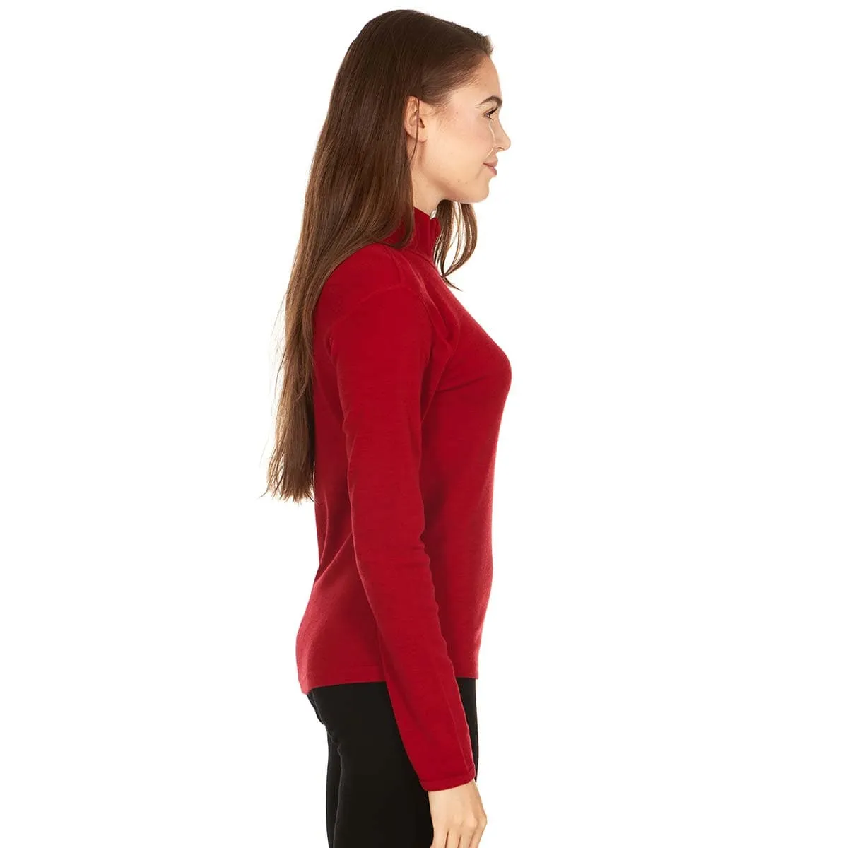 Midweight - Sequoia Women's 1/4 Zip 100% Merino Wool