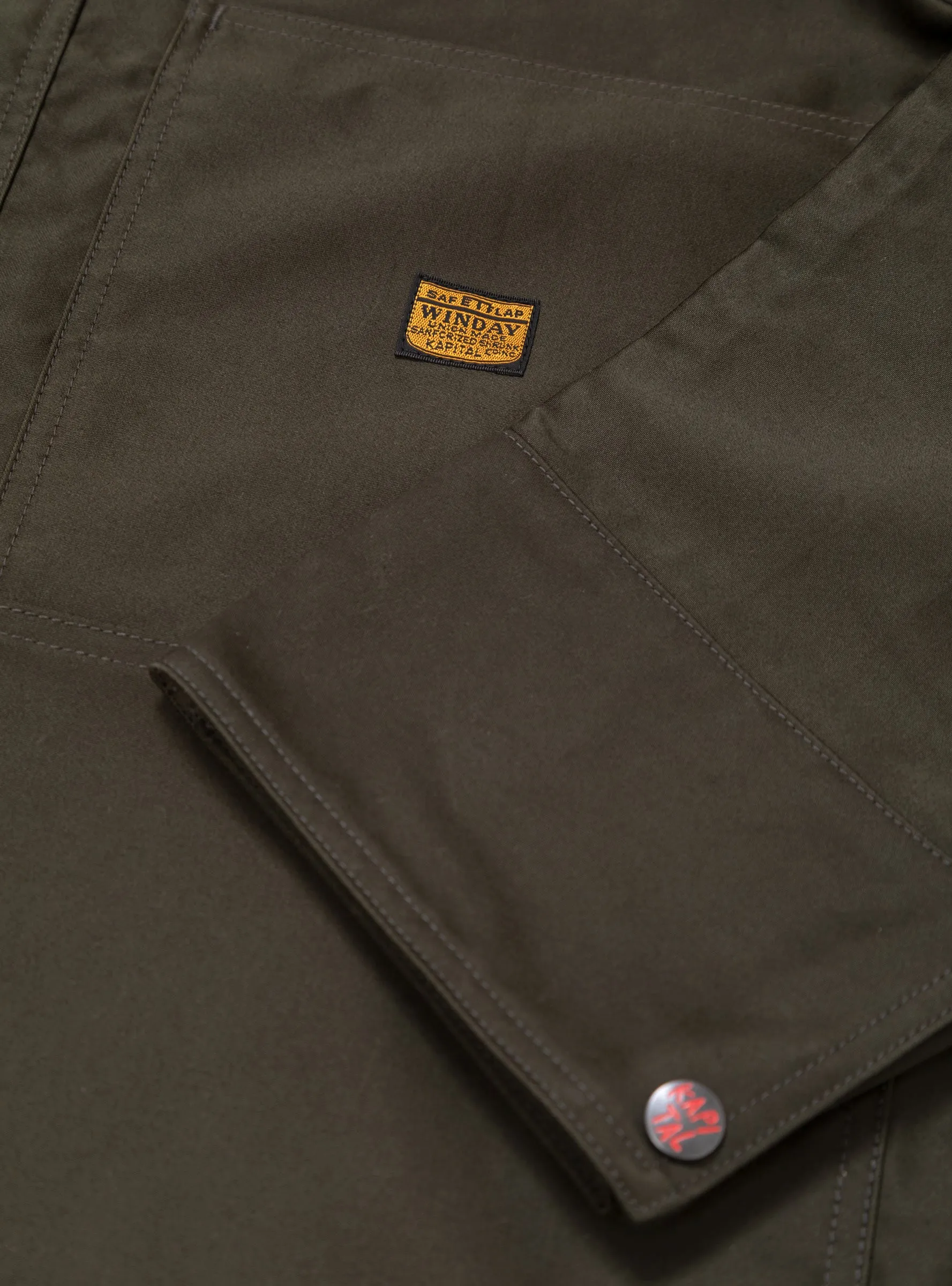 Moleskin Propeller Coverall Khaki