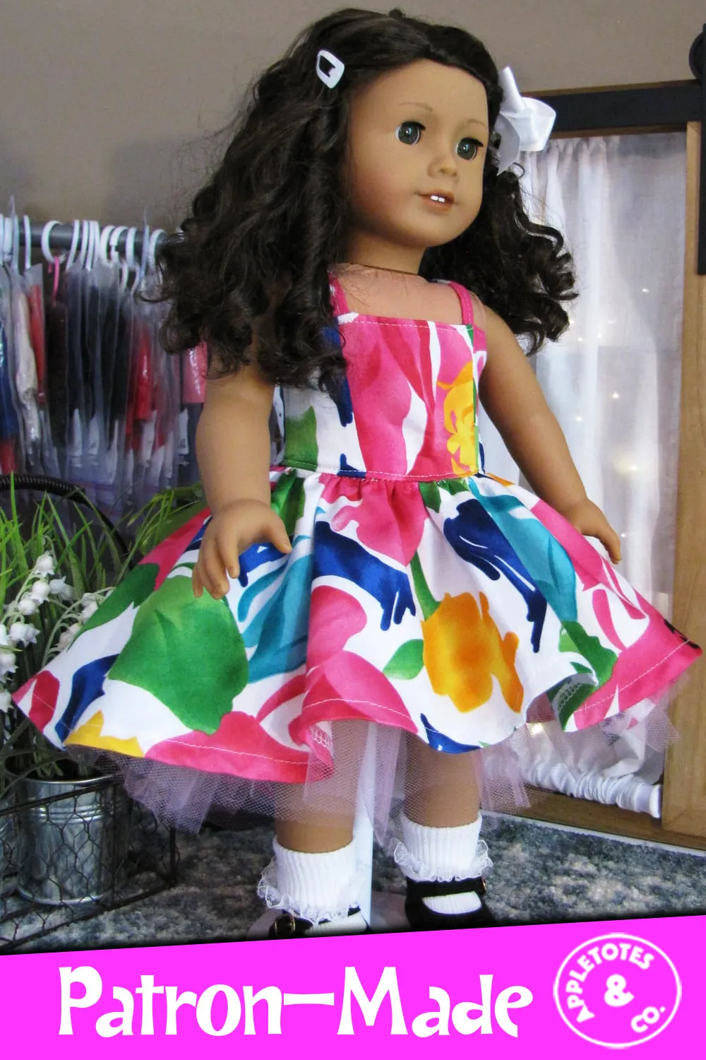 Molly Dress 18 Inch Doll Sewing Pattern