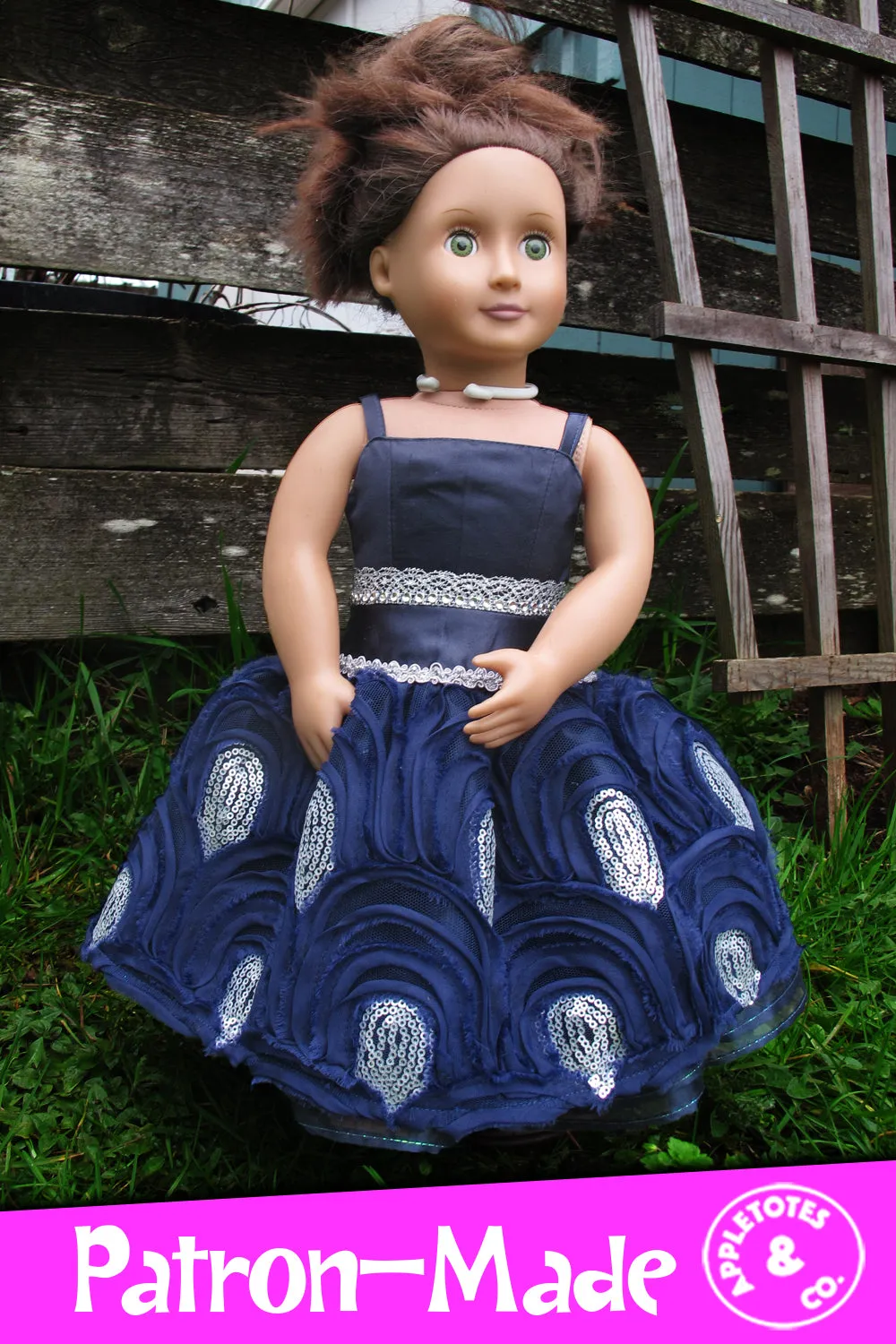 Molly Dress 18 Inch Doll Sewing Pattern