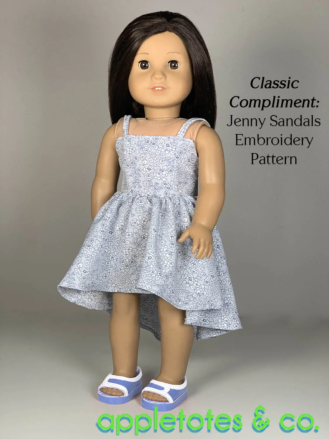 Molly Dress 18 Inch Doll Sewing Pattern