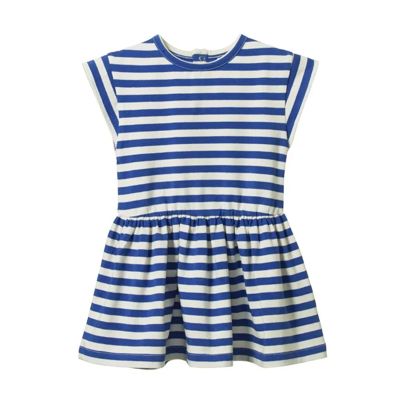 Nature Baby Twirl Dress - Isle Blue Sea Stripe