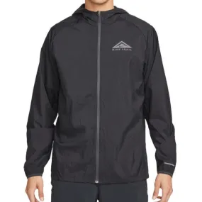 Nike Trail Aireez Lightweight Running Jacket - Black