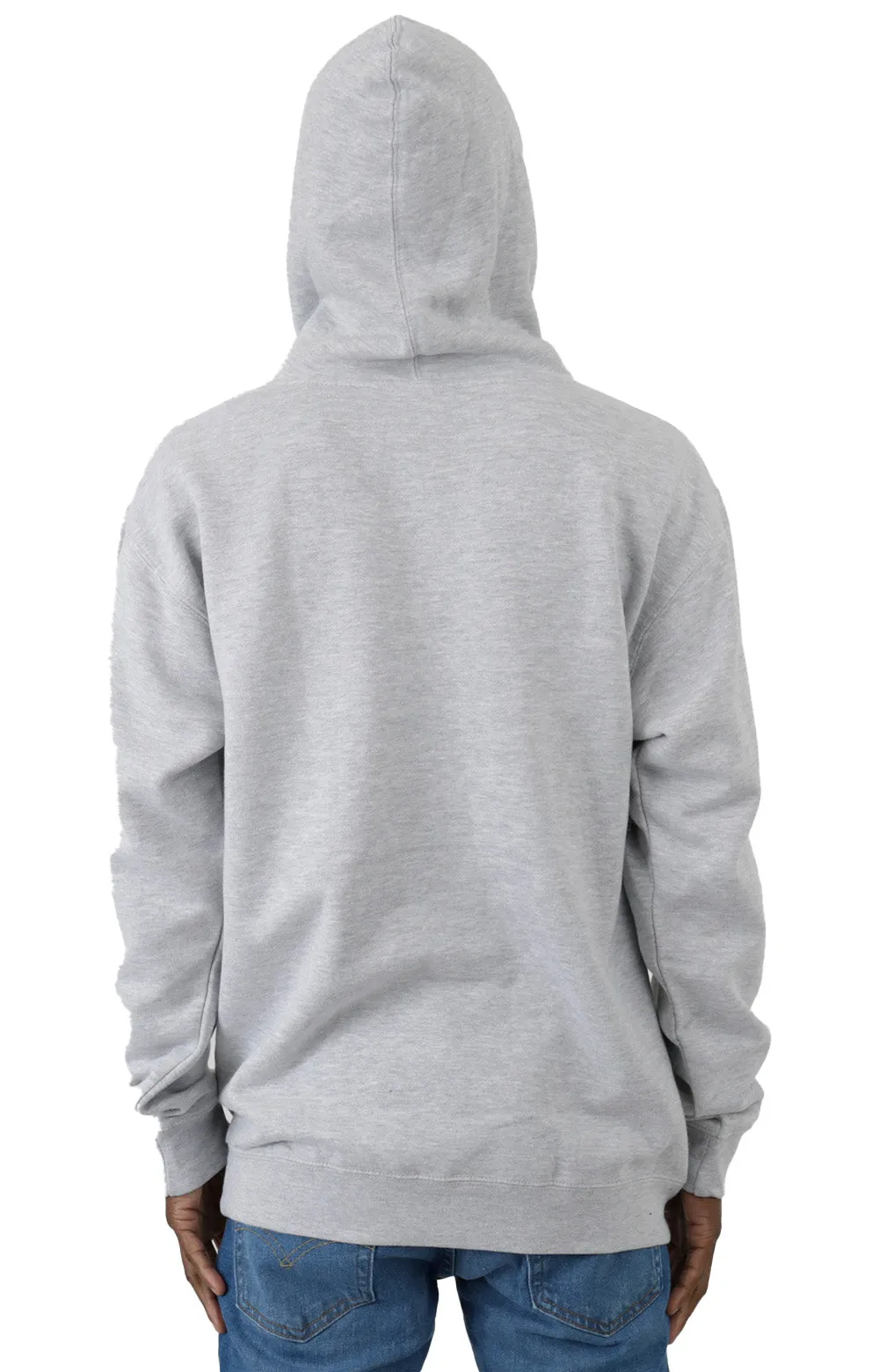 Only NY Heavyweight Fleece Pullover Hoodie - Ash