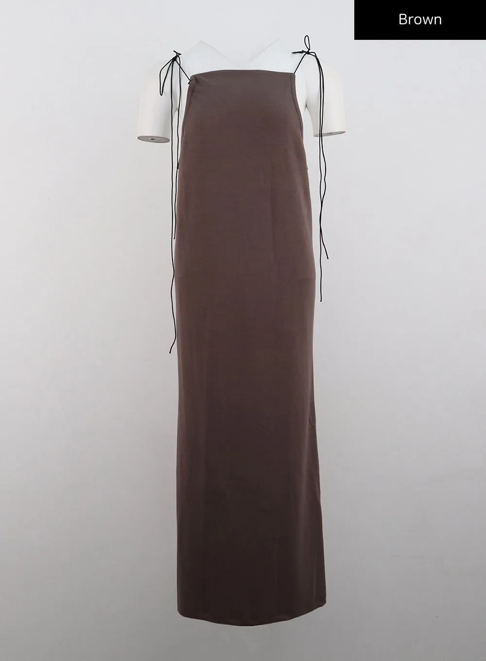 Open Back Strap Sleeveless Maxi Dress CN328