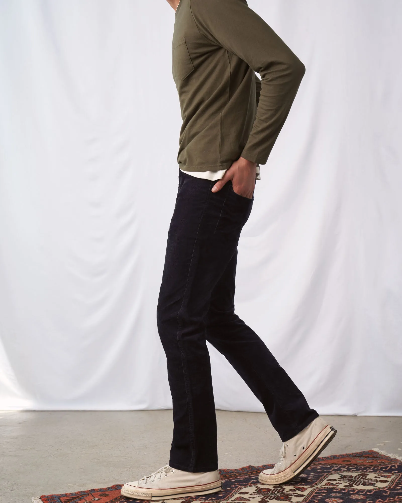 Organic Corduroy 5-Pocket Pant