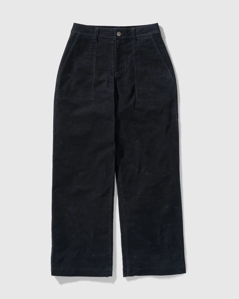 Organic Corduroy Wide Leg Pant