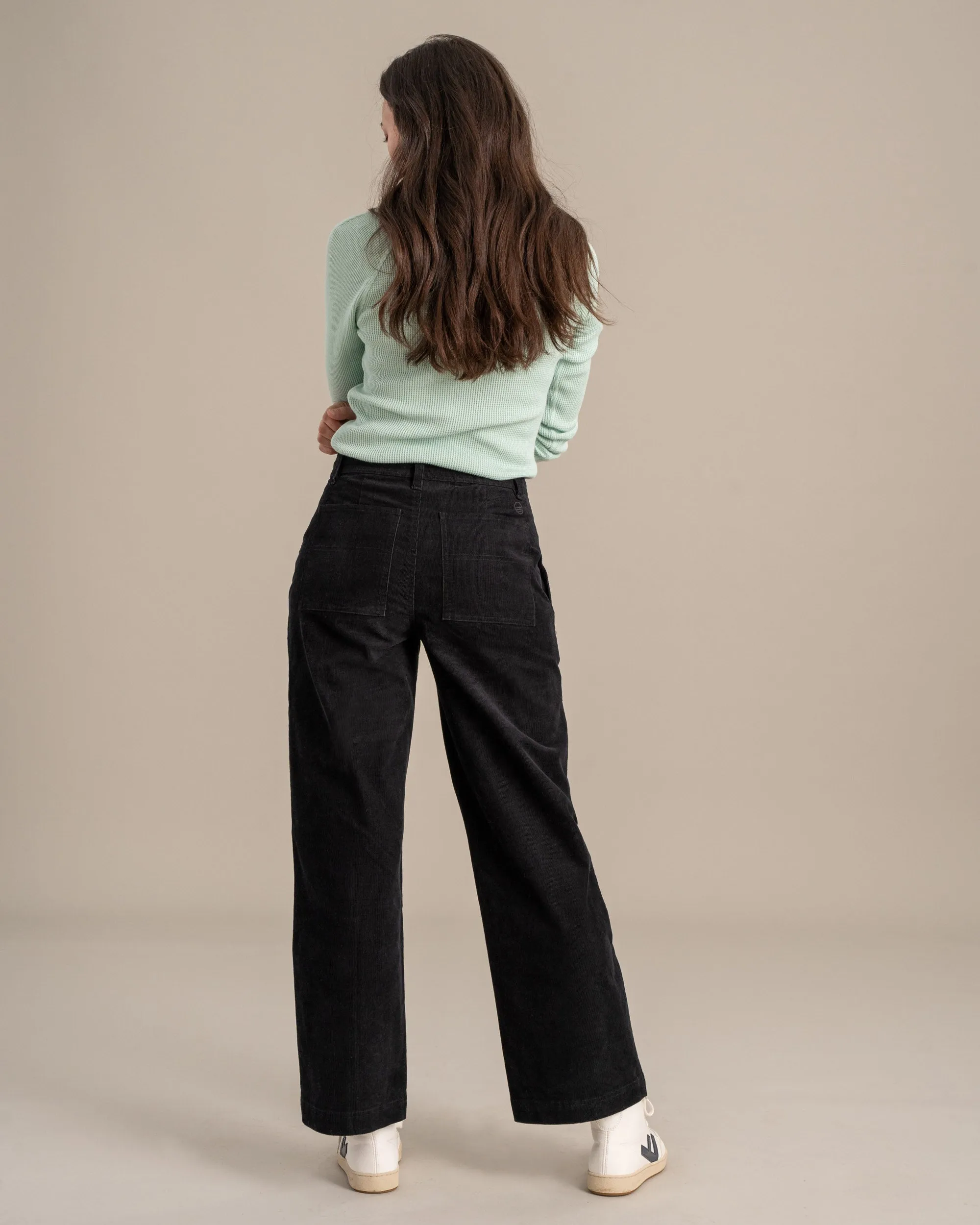 Organic Corduroy Wide Leg Pant