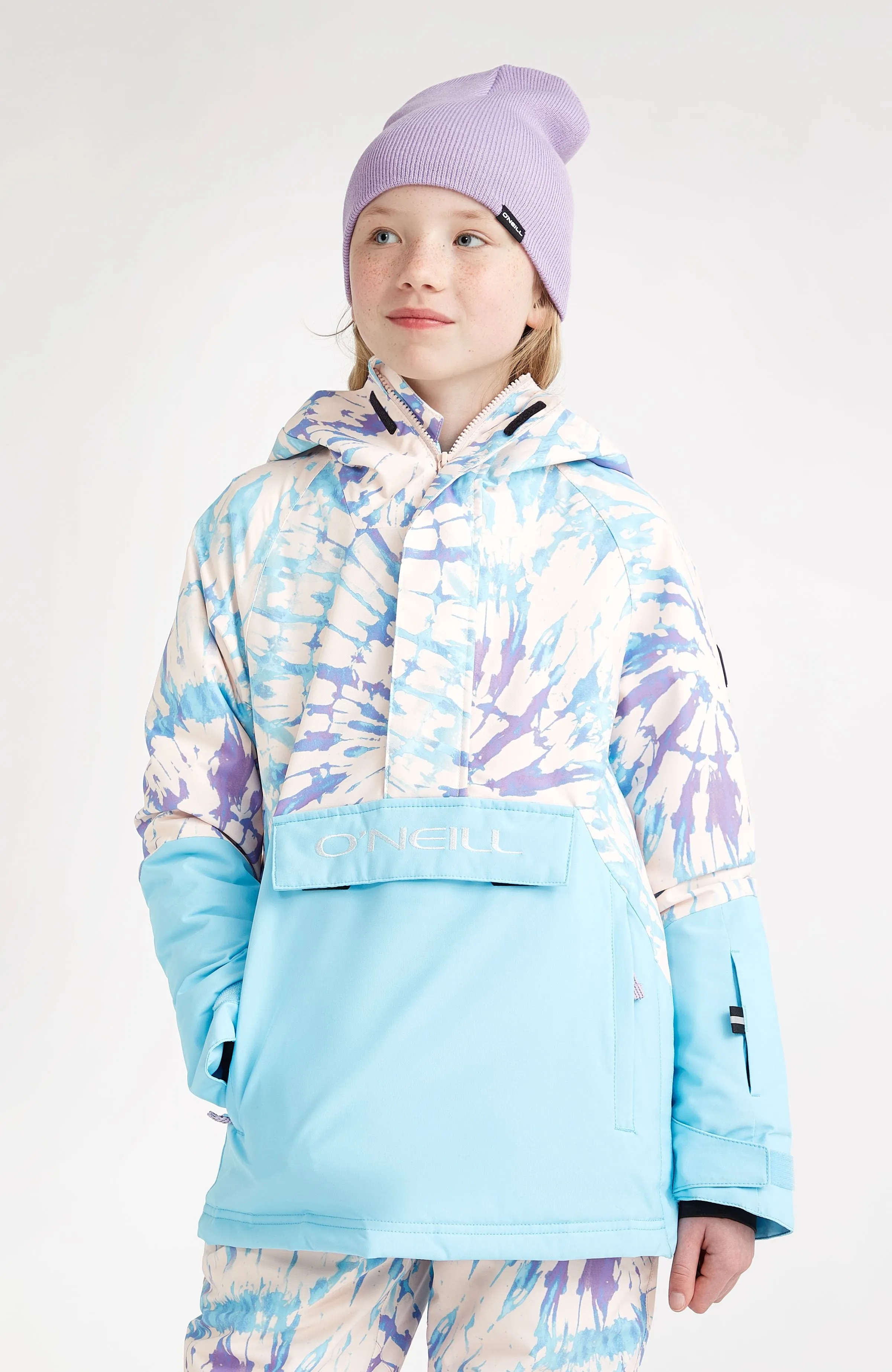 O'Riginals Anorak Snow Jacket | Blue Wave Colour Block