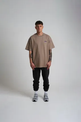 OVERSIZED T-SHIRT - FAWN