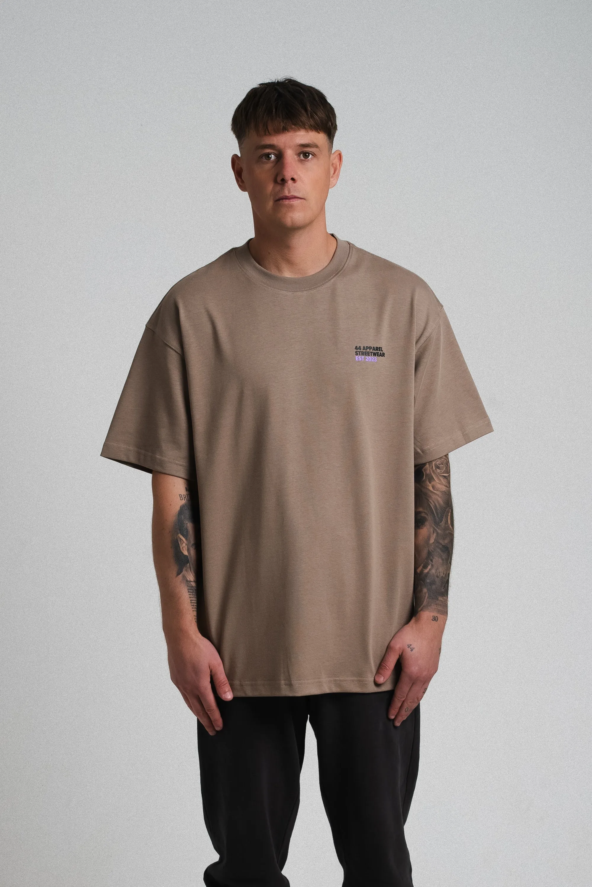 OVERSIZED T-SHIRT - FAWN