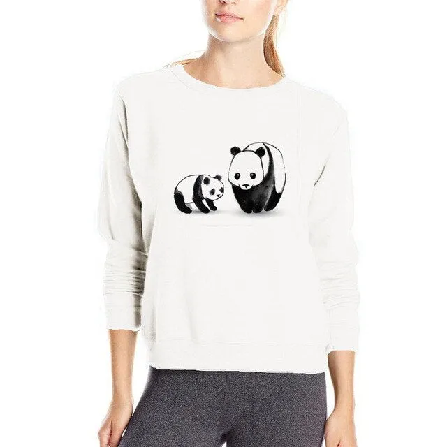 Panda Hoodie Women's