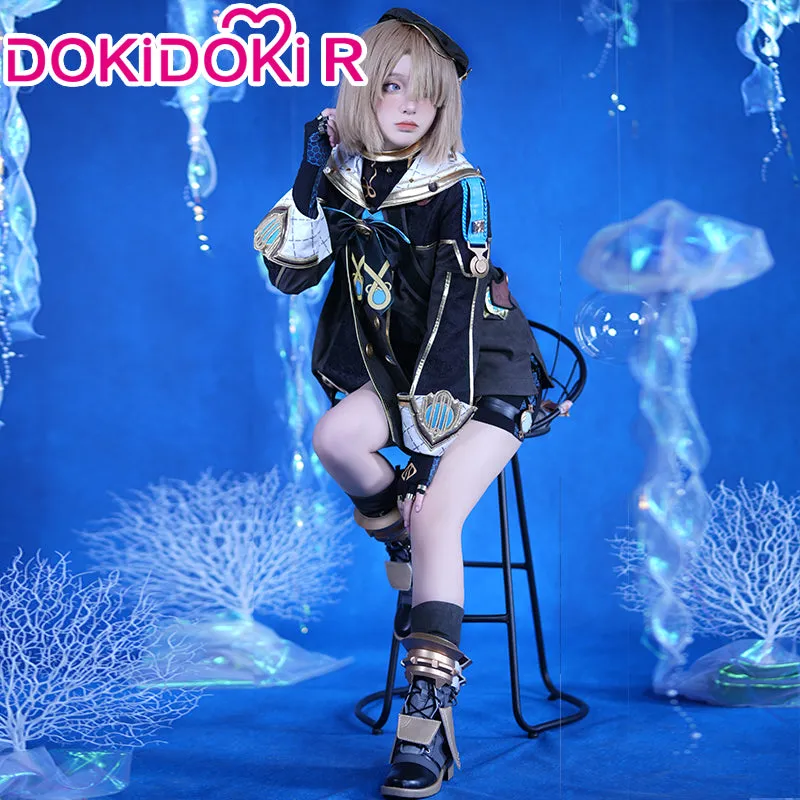 【Partial Size Ready For Ship】【Size S-2XL】DokiDoki-R Game Genshin Impact Cosplay Freminet Costume Fontaine