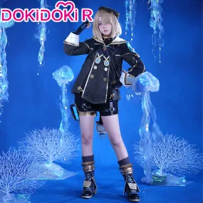 【Partial Size Ready For Ship】【Size S-2XL】DokiDoki-R Game Genshin Impact Cosplay Freminet Costume Fontaine