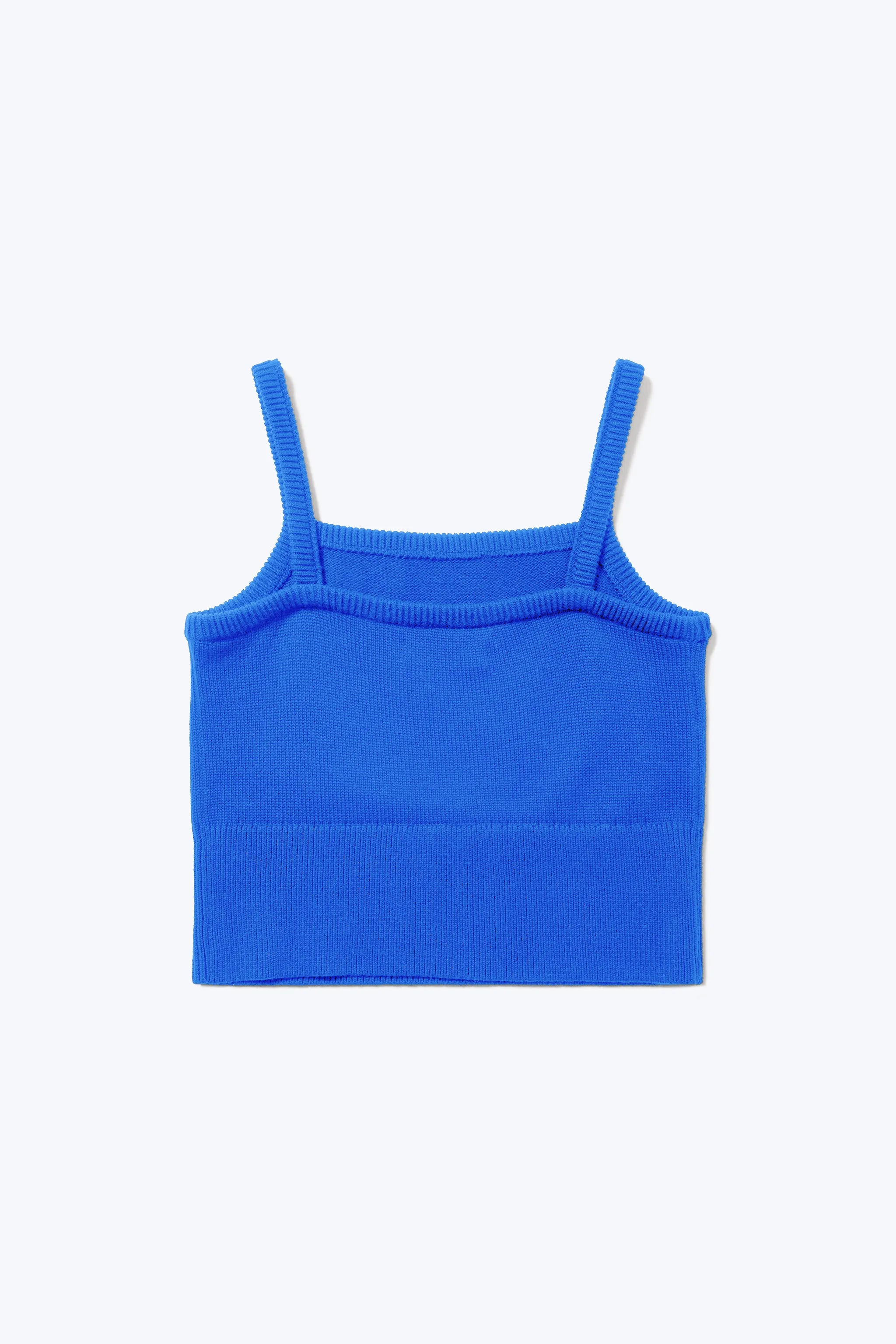 Peril Knit Tank Egyptian Blue