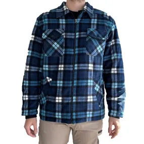 Pilbara Mens Sherpa Lined Jacket - Blue/Navy/Black/White