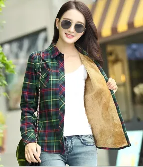 Plaid Lover Jacket Shirt