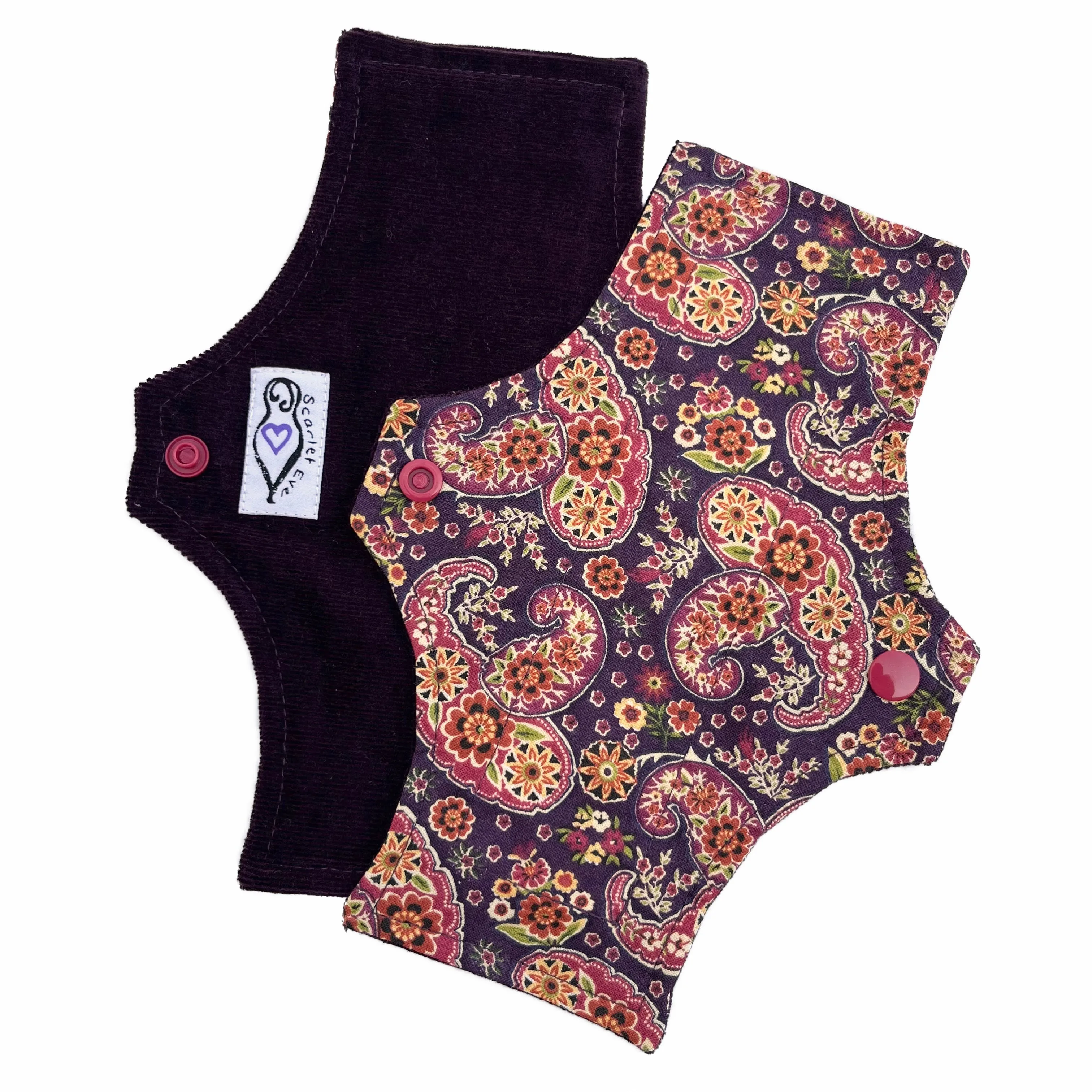 Plum Paisley Tiny Pad