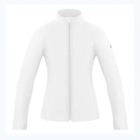 Poivre Blanc Girls Micro Fleece Jacket - White