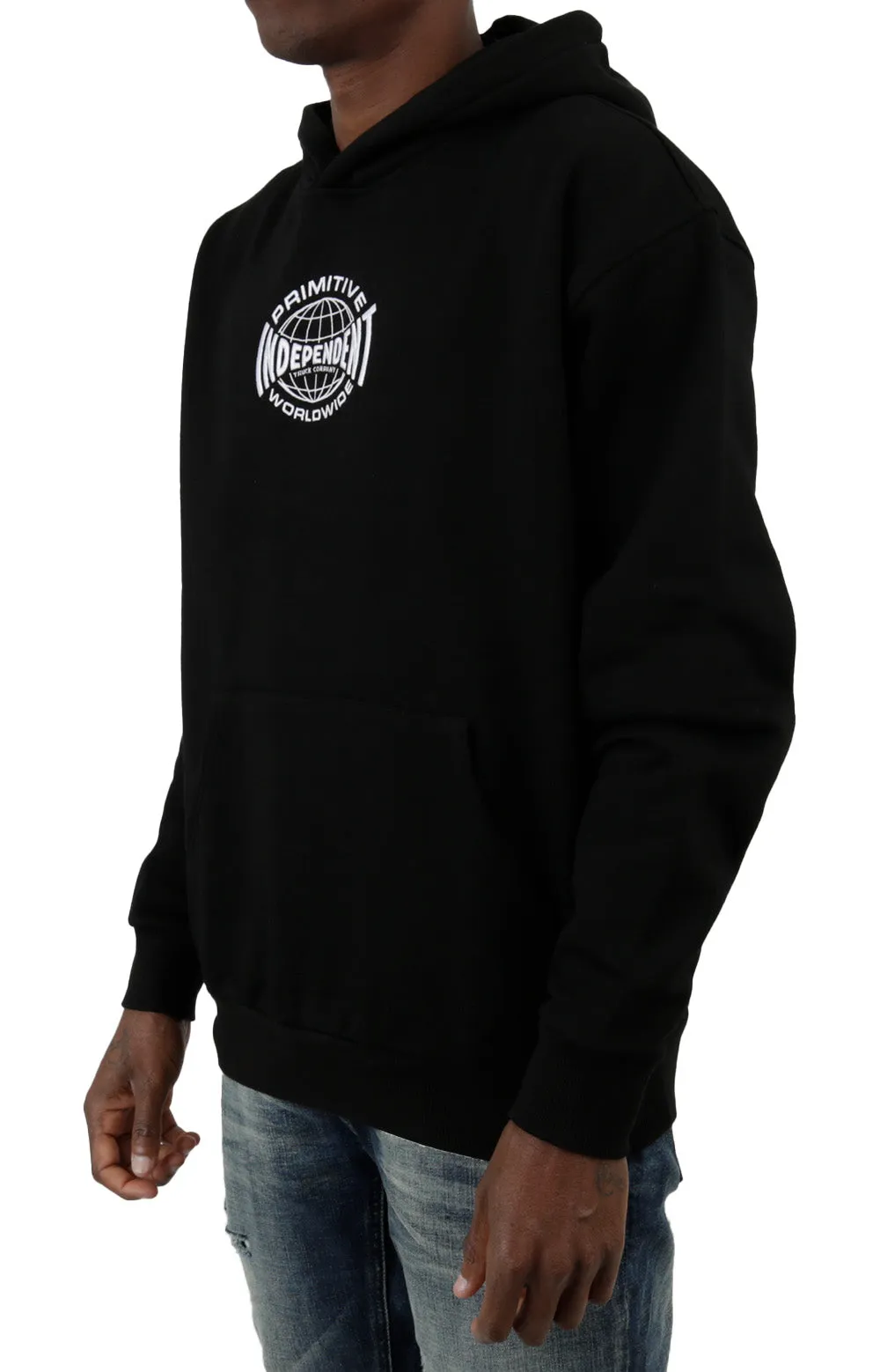 Primitive x Independent Heavyweight Black Hoodie