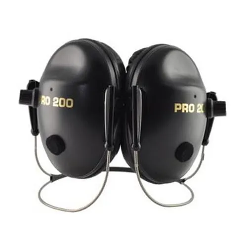 Pro 200 Behind the Head - Noise Reduction Rating 19dB, Black