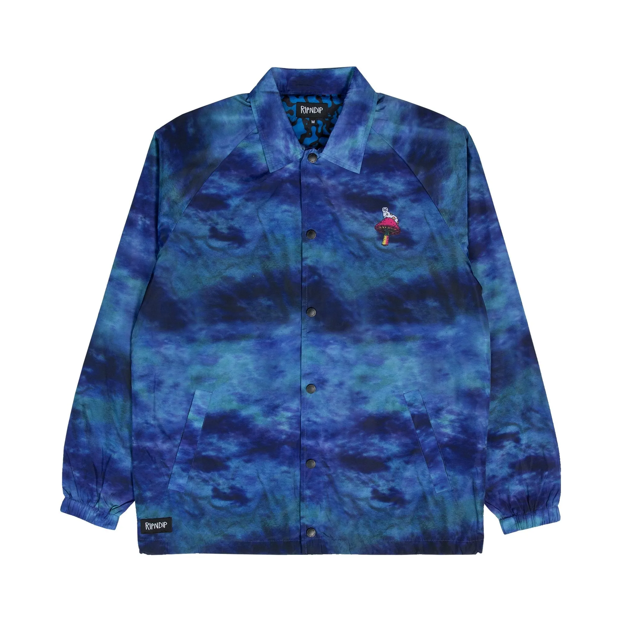 Psychedelic Coaches Jacket (Blue)