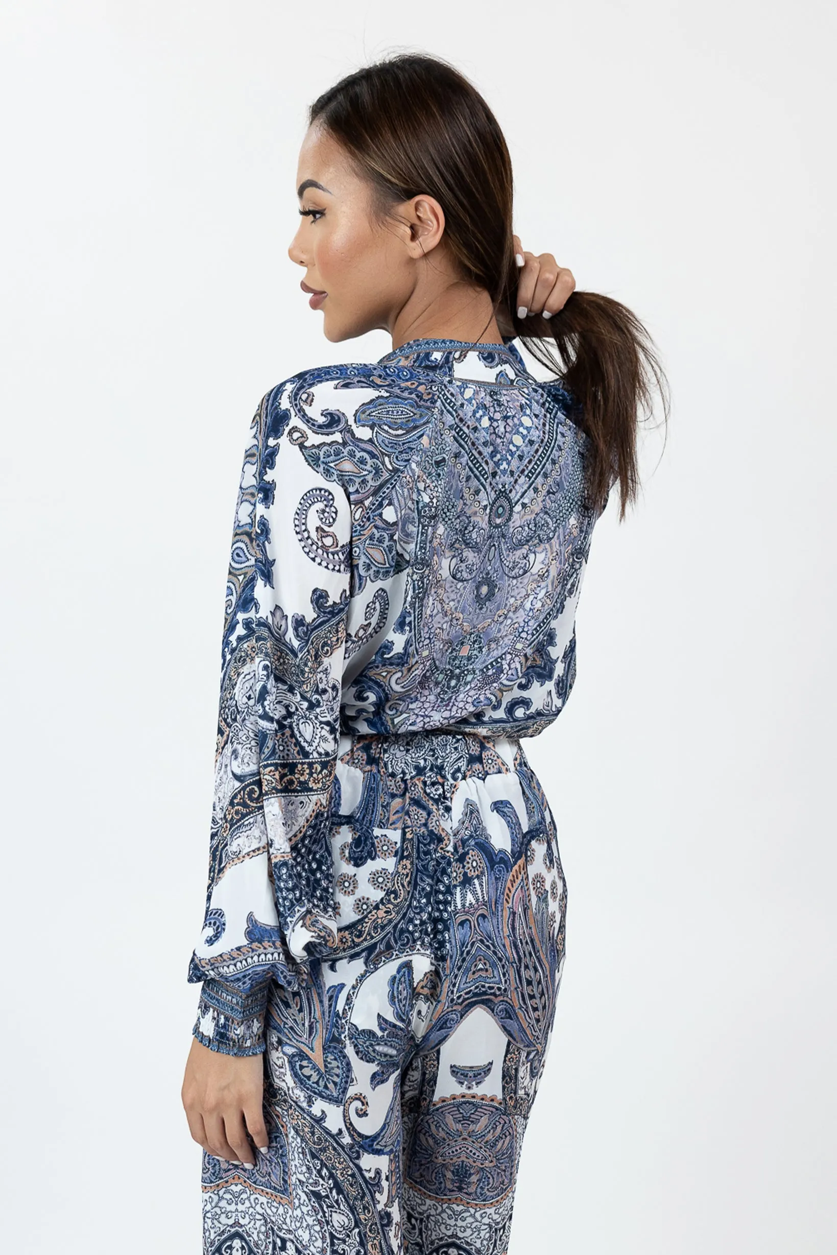 Queen Bee Beaded Top