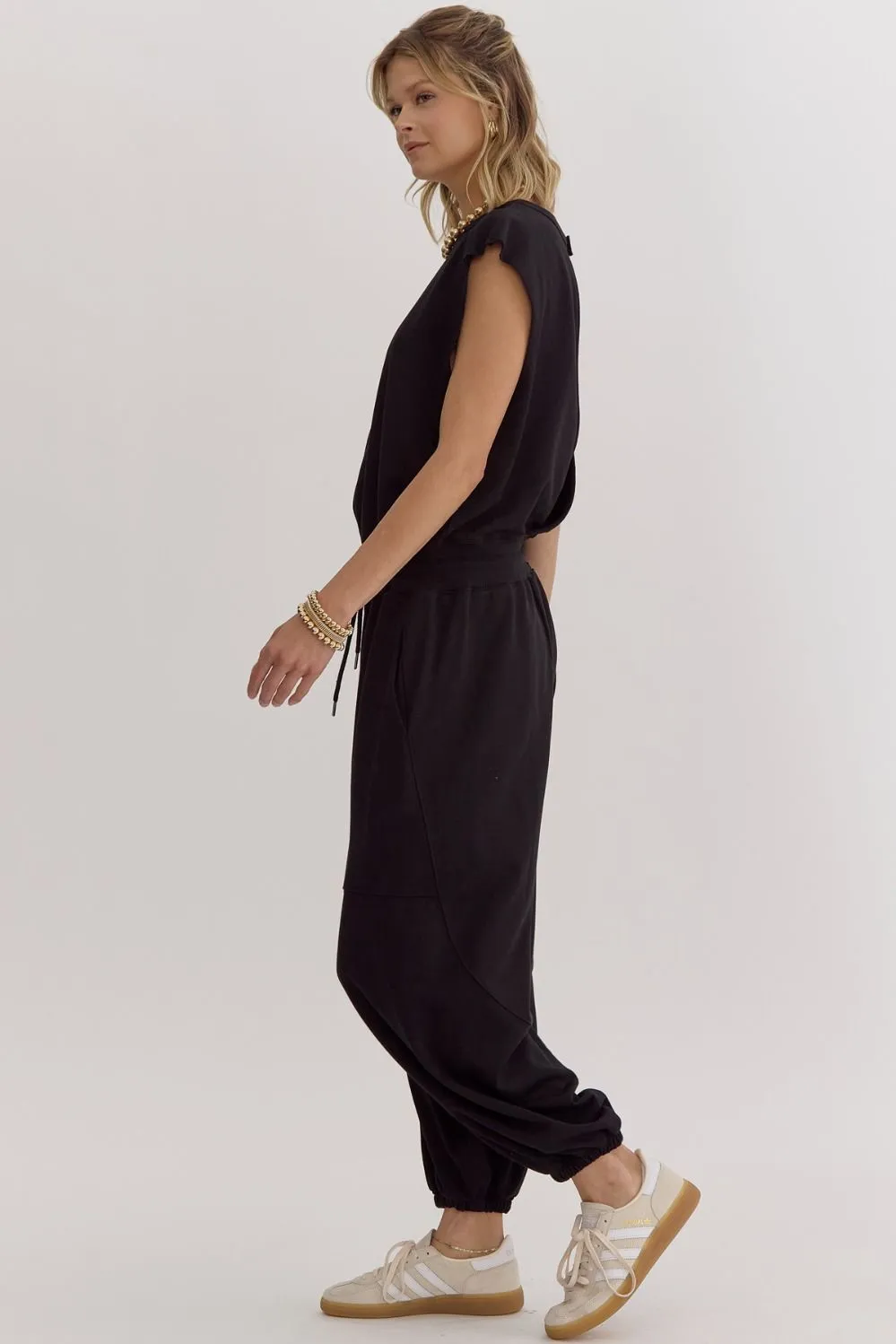 "Effortless Luxe" Jumpsuit (Black)