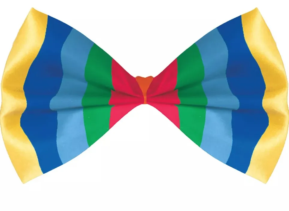 Rainbow Bow Tie | 1ct