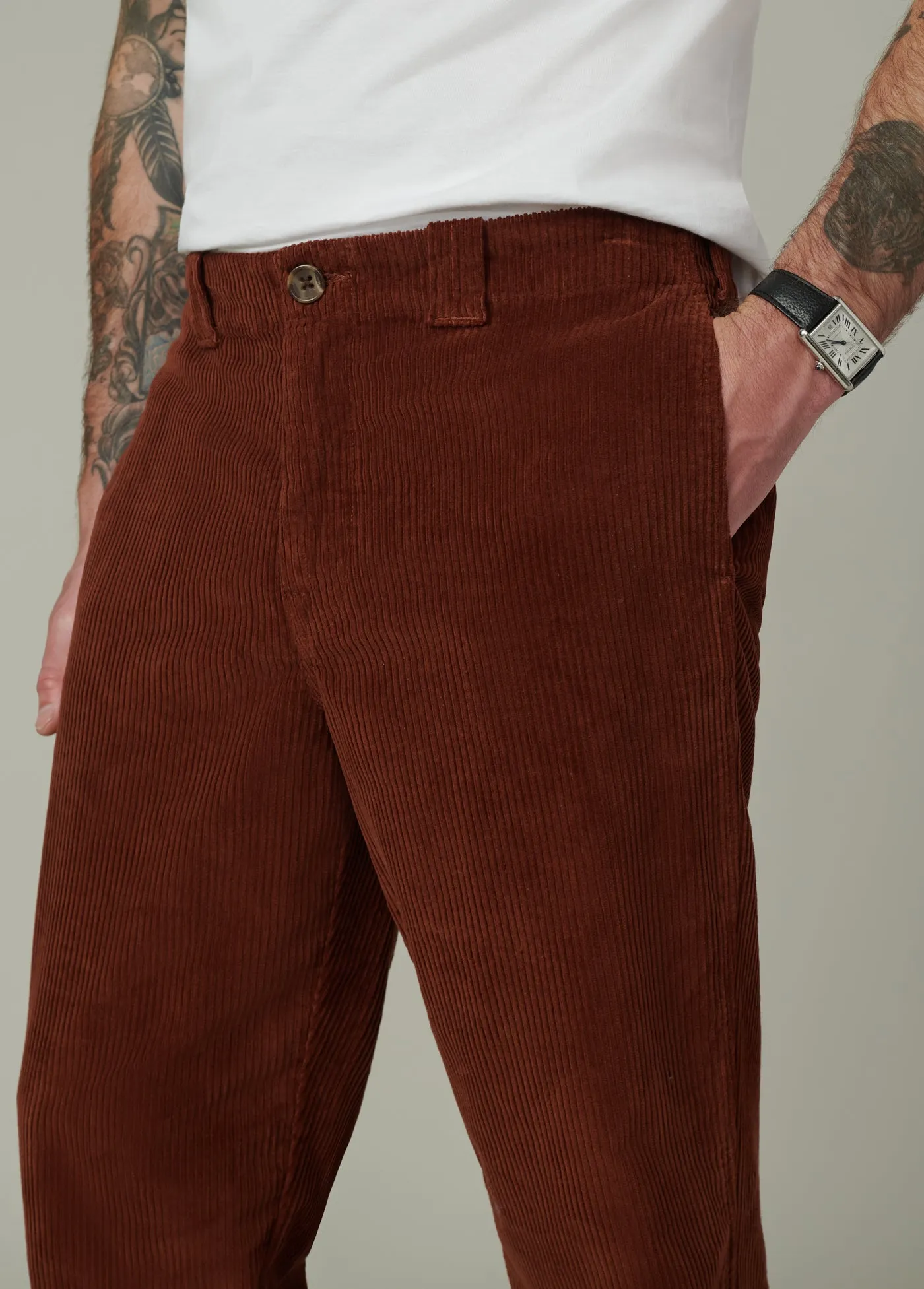 RELAXED CORD TROUSER 32"