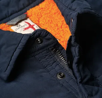 Relwen Fly-Waxed CPO Jacket Navy