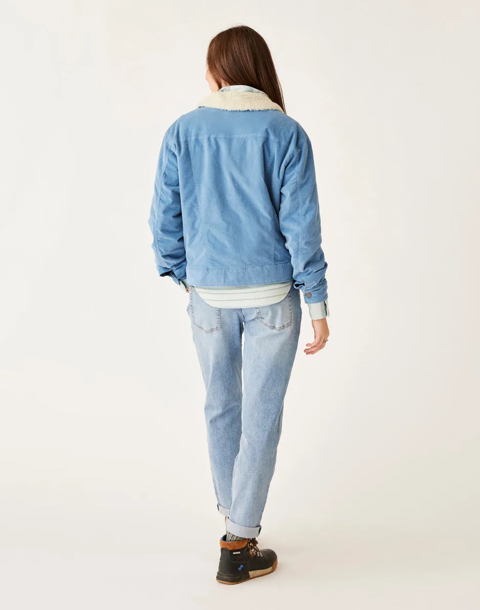 Rhea Buttercord Jacket: Storm