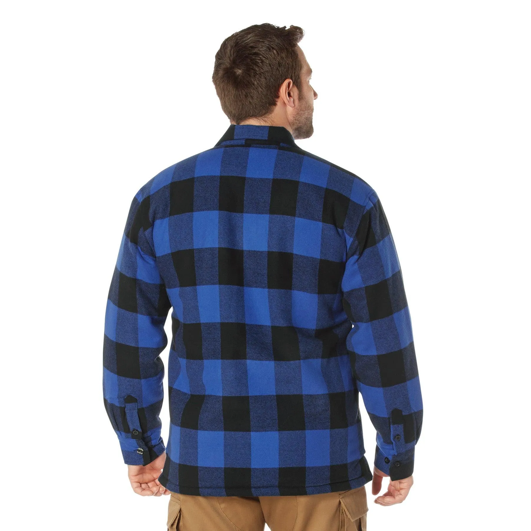 Rothco Extra Heavyweight Buffalo Plaid Sherpa Lined Flannel Shirts